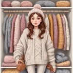 Вязаные изделия в гардеробе: как сочетать уют и стиль