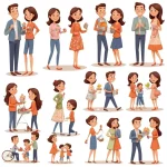 Этапы отношений от встречи до совместной жизни и создания семьи