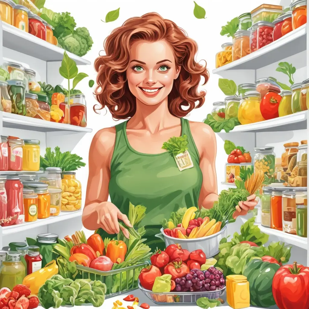 Экологичное питание для женщины: как выбирать продукты без лишних отходов и лишних калорий