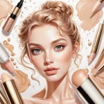 Эффект «молодого лица» с помощью шиммера и хайлайтера: где и как наносить